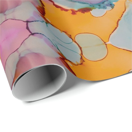 Cotton Candy Mirage Geschenkpapier (Rolleneckpunkt)