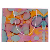 Cotton Candy Mirage Große Geschenktüte (Rückseite)