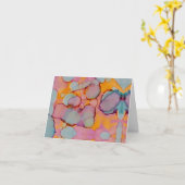 Cotton Candy Mirage Karte (Gelbe Blume)