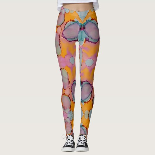 Cotton Candy Mirage Leggings (Vorderseite)