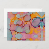 Cotton Candy Mirage Postkarte (Vorne/Hinten)