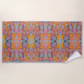 Cotton Candy Mirage Strandtuch (Vorderseite)