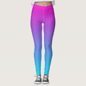 Cotton Candy Ombre Leggings (Vorderseite)