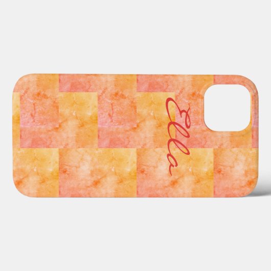 Cotton Candy Patchwork Case-Mate iPhone Hülle (Rückseite (Horizontal))