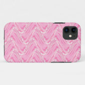 Cotton Candy Pink Abstrakt Case-Mate iPhone Hülle (Rückseite (Horizontal))