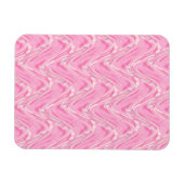 Cotton Candy Pink Abstrakt Magnet (Horizontal)
