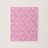 Cotton Candy Pink Abstrakt Puzzle (Vertikal)