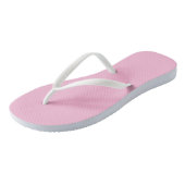 Cotton Candy Pink Badesandalen (Schrägansicht)