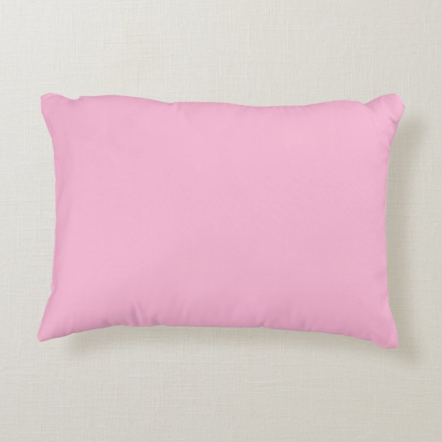 Cotton Candy Pink Dekokissen (Rückseite)