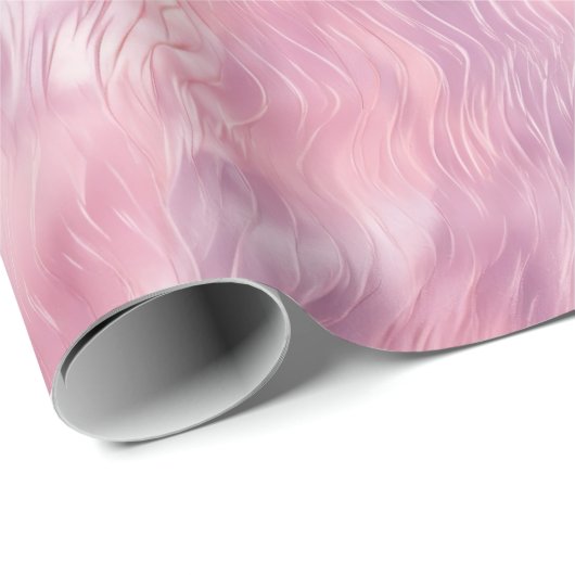 Cotton Candy Pink Geschenkpapier (Rolleneckpunkt)