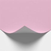 Cotton Candy Pink Geschenkpapier (Ecke)
