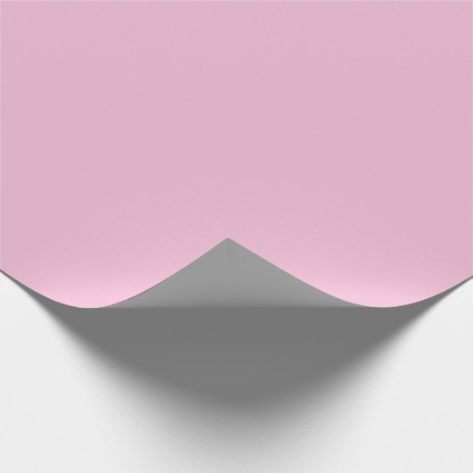 Cotton Candy Pink Geschenkpapier (Ecke)