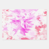 Cotton Candy Pink Lila Geschenkpapier Set (Vorderseite 2)