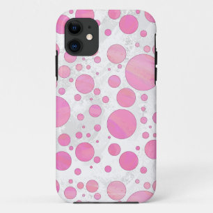 Cotton Candy Pink Polka Dot Case-Mate iPhone Hülle