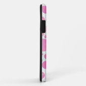 Cotton Candy Pink Polka Dot Case-Mate iPhone Hülle (Hinten/Rechts)