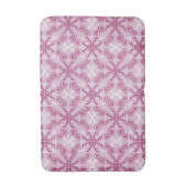 Cotton Candy Pink Swirl Bath Mat Badematte (Vorderseite Vertikal)