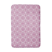 Cotton Candy Pink Swirl Girly Bath Mat Badematte (Vorderseite Vertikal)