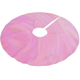 Cotton Candy Polyester Weihnachtsbaumdecke