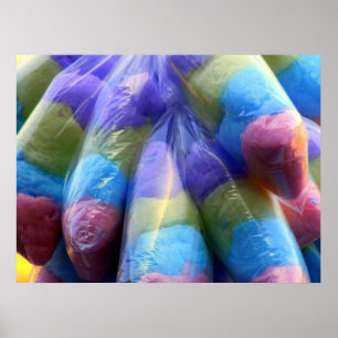 Cotton Candy Print Poster