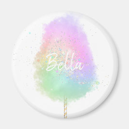 Cotton Candy Regenbogen Glitzer niedlich klassisch Magnet
