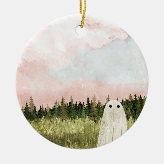 Cotton Candy Skies Keramik Ornament (Vorne)