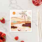 Cotton Candy Skies Serviette (Beispiel)