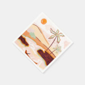 Cotton Candy Skies Serviette (Ecke)