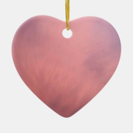 Cotton Candy Sky Keramikornament (Vorne)