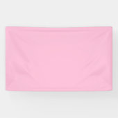 Cotton Candy Solid Color Banner (Horizontal)