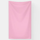 Cotton Candy Solid Color Banner (Vertikal)