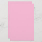 Cotton Candy Solid Color Briefpapier (Vorne/Hinten)