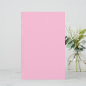 Cotton Candy Solid Color Briefpapier (Stehend Vorderseite)
