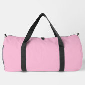 Cotton Candy Solid Color Duffle Bag (Rückseite)