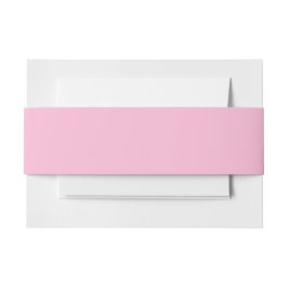 Cotton Candy Solid Color Einladungsbanderole
