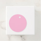 Cotton Candy Solid Color Geschenkanhänger (Beispiel)