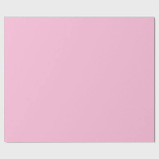 Cotton Candy Solid Color Geschenkpapier (Flach)
