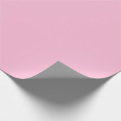 Cotton Candy Solid Color Geschenkpapier (Ecke)