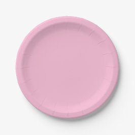 Cotton Candy Solid Color Pappteller