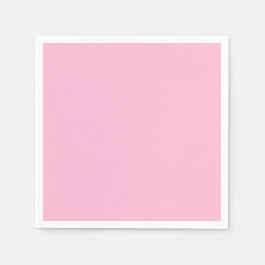 Cotton Candy Solid Color Serviette (Vorderseite)
