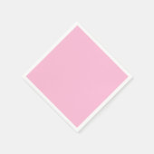 Cotton Candy Solid Color Serviette (Ecke)