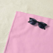 Cotton Candy Solid Color Strandtuch (Beispiel)