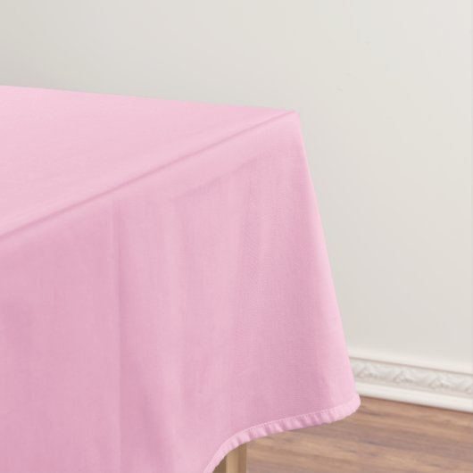 Cotton Candy Solid Color Tischdecke (Beispiel)