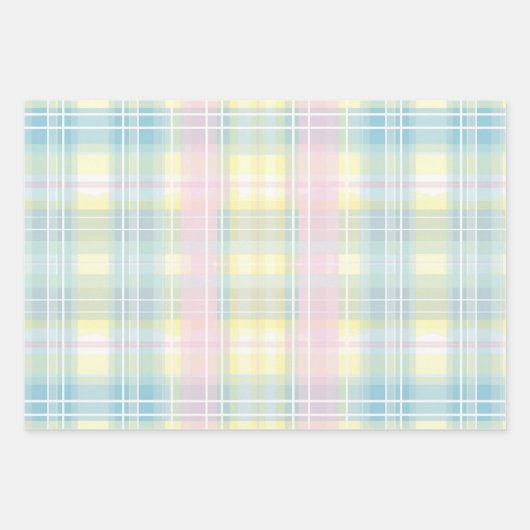 Cotton Candy Spring Pastellton Set 3 Geschenkpapier Set (Vorderseite 2)