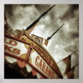 Cotton Candy Square Poster (Vorne)