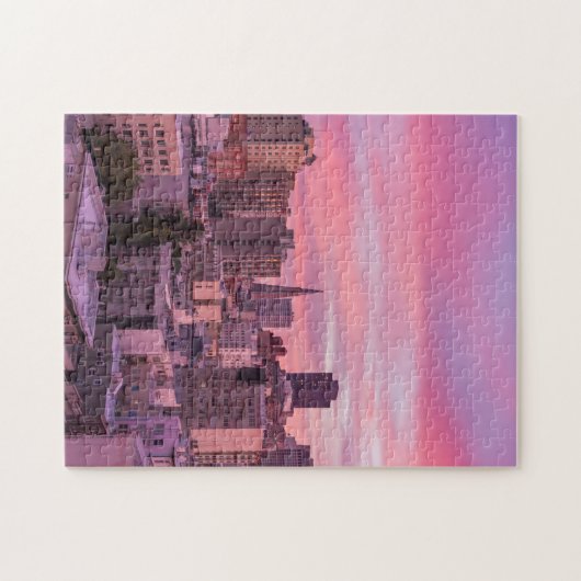 Cotton Candy Sunrise Puzzle (Horizontal)