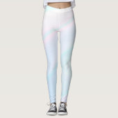 Cotton Candy Sunset Pink Leggings (Vorderseite)