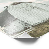 Cotton Candy Sunset Rural Whitealkaal Fotodruck (Ecke)