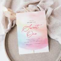 Cotton Candy Sweet One Colorful 1. Geburtstag