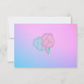 Cotton Candy Sweet UAWG RSVP Karte (Rückseite)