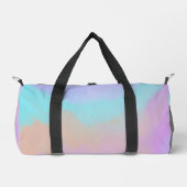 Cotton Candy Swirl Digital Print Duffle Bag (Vorderseite)